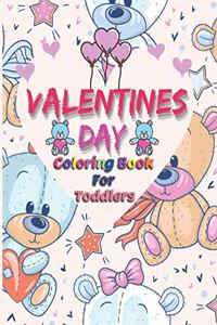 Valentine Day Coloring Book For Toddlers