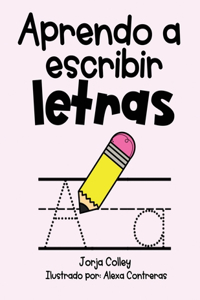 Aprendo a escribir letras