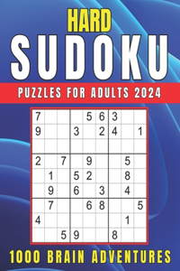 Hard Sudoku Puzzles for Adults 2024