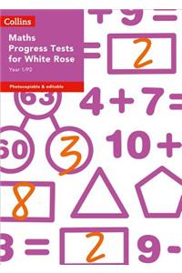 Collins Tests & Assessment - Year 1/P2 Maths Progress Tests for White Rose