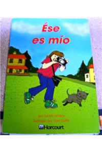 Harcourt School Publishers Trofeos: Below Level Individual Reader Grade 3 Ese Es Mio