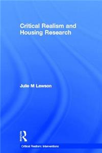 Critical Realism and Housing Research