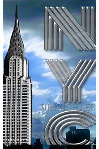 Iconic Chrysler Building New York City Sir Michael Huhn Artist Drawing Journal