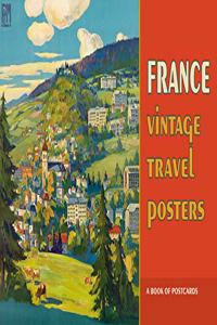 France Vintage Travel Posters Book of Postcards  Aa914