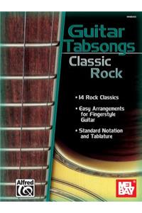 GUITAR TAB SONGS CLASSIC ROCK GTR BK