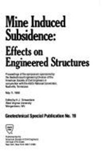 Mine Induced Subsidence