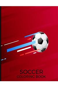 Soccer Coloring Book