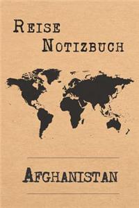 Reise Notizbuch Afghanistan