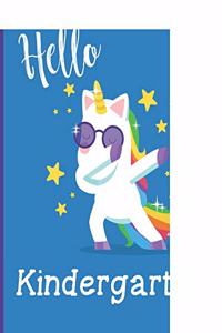 Hello kindergarten Composition Notebook