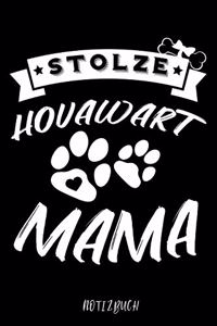Stolze Hovawart Mama Notizbuch