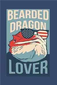 Bearded Dragon Lover: Funny Beardie Drawing Gift Design for Bearded Dragon Owners