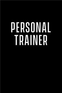 Personal Trainer Notebook