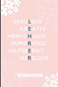 Lehrer Notizbuch