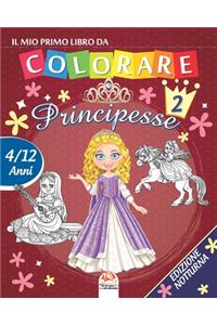 Il mio primo libro da colorare - principesse 2 - Edizione notturna