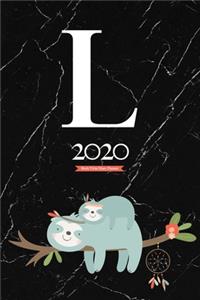 2020 Sloth Tribe Diary Planner
