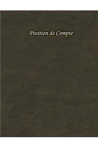Position de Compte