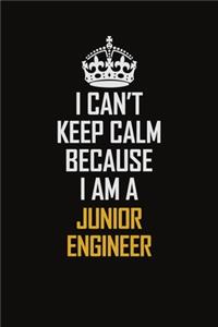 I Can't Keep Calm Because I Am A Junior Engineer