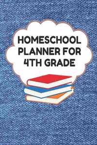 Homeschool Planner for 4th Grade