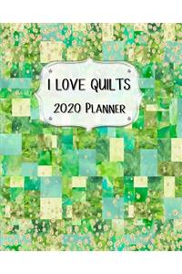 I Love Quilts 2020 Planner