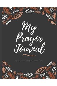 My Prayer Journal