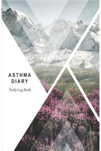 Asthma Diary Daily Log Book