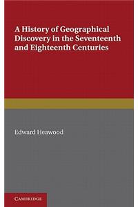 A History of Geographical Discovery