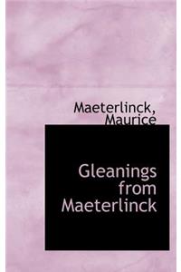Gleanings from Maeterlinck
