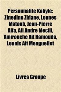 Personnalite Kabyle