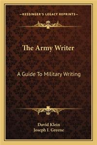 Army Writer