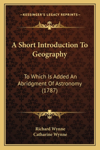 A Short Introduction To Geography