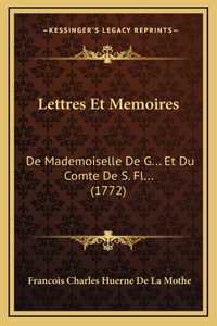 Lettres Et Memoires