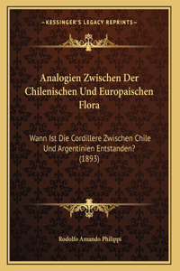 Analogien Zwischen Der Chilenischen Und Europaischen Flora