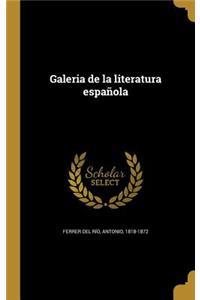 Galeria de la literatura española