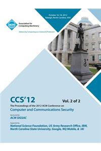 CCS 12 Proceedings of the 2012 Acm Conference on Computer and Communications Security V2