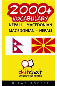 2000+ Nepali - Macedonian Macedonian - Nepali Vocabulary