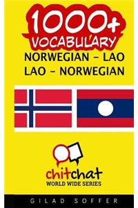 1000+ Norwegian - Lao Lao - Norwegian Vocabulary