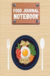 Food Journal Notebook: Dieting Journal 7.5x9.25 -Space for Meals, Quantity, Calories, Exersice - 120 Pages (60 Days) - Vol.6: Food Journal