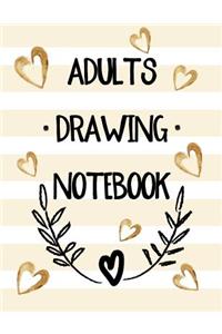 Adults Drawing Notebook