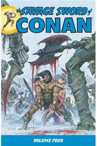 Savage Sword Of Conan Volume 4