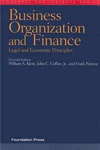 Business Organization and Finance, Legal and Economic Principles