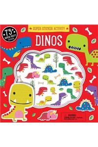 Super Sticker Activity: Dinos