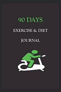 90 DAYS Exercise & Diet Journal