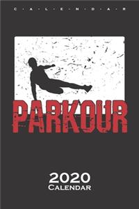 Parkour Jump Calendar 2020