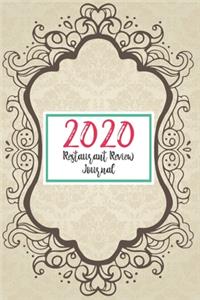 2020 Restaurant Review Journal