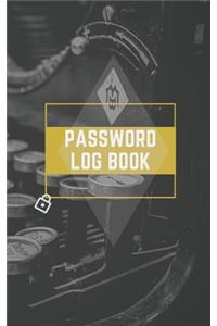 Internet Password Log Book. All in one place. Safety Journal
