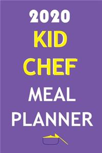 2020 Kid Chef Meal Planner