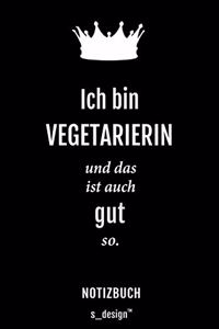 Notizbuch für Vegetarier / Vegetarierin