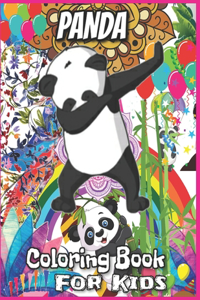 Panda Coloring Book For Kids