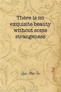 There Is No Exquisite Beauty Without Some Strangeness