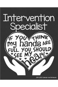 Intervention Specialist 2019-2020 Calendar and Notebook